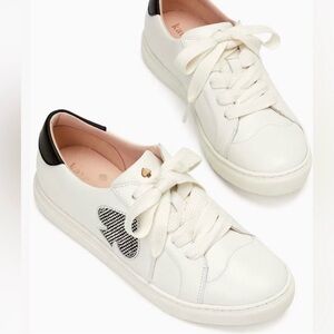 *BRAND NEW* Kate Spade 
Fez Glitz blk/wht sneakers
Size: 6.5